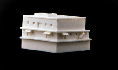 Osama Bin Laden's Pakistan Complex, House Only (Resin) - OBLHOUSE