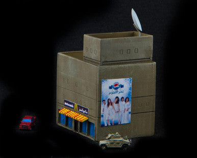 Large 3 story with 2 story on top (Resin) - 285MEV027