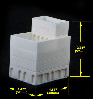 Large 3 story with 2 story on top (Resin) - 285MEV027
