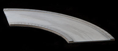 90 Degree Curve, 4 Lane Road, Large Radius - 285ROAD019