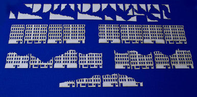 Ruined and Non Ruined City Buildings #3 (Matboard) - 285CSS003