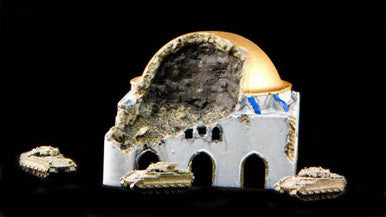 Bombed Mosque (Resin) - 285MEV028