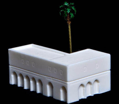 Corner Building (Resin) - 285MEV006
