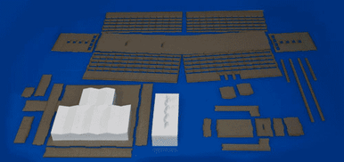 Kabul Hotel Intercontinental (Matboard) - 285CSS015