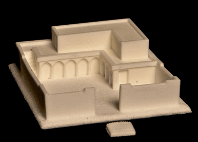 Large Walled Residence (Resin) - 285MEV017
