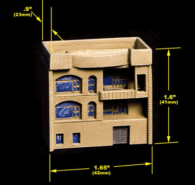 Modern Iraqi Residence - (Resin) - 285MEV008
