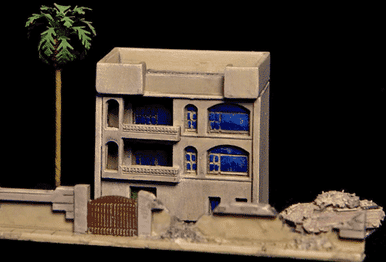 Modern Iraqi Residence (Resin) - 285MEV009
