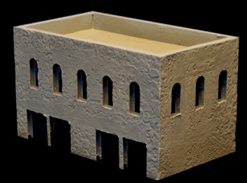 Middle East Two Story Building - 28MMDF021