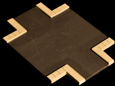 4 Way Crossing, 4 Lane Highway & 2 Lane Road - 285ROAD010