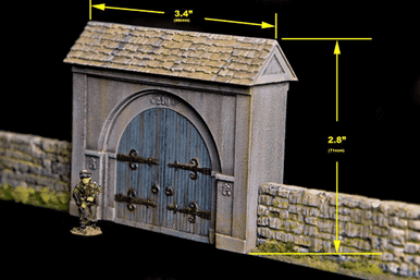Large Archway and Gates - 20MBMCARCH1