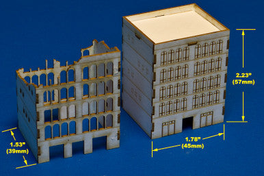 5 Story Middle Eastern and Ruined Version (Acrylic) - 285ACR005