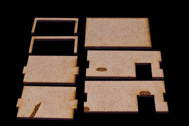 Middle East One Story Building With Removable Roof (MDF) - 15MMDF010-R