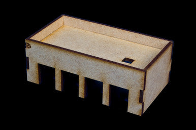 Middle East One Story Building With Removable Roof - 20MMDF011-R