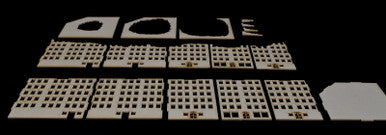 6mm European Corner Building and Ruined Version - 285CSS016