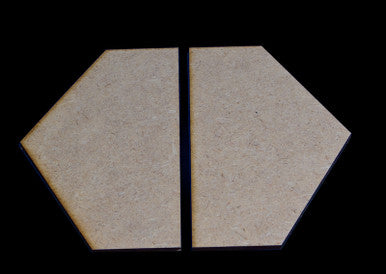 3" Edge Hexes (2) - HEX3-3