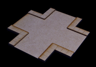 4 Way Crossing, 2 Lane Road - 15MROAD002