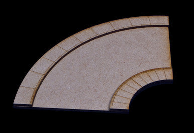 90 Degree Curve, 2 Lane Road - 15MROAD004