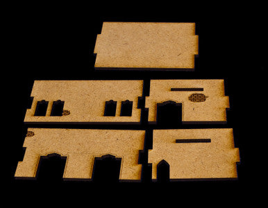 Middle East One Story Building (MDF) - 15MMDF014