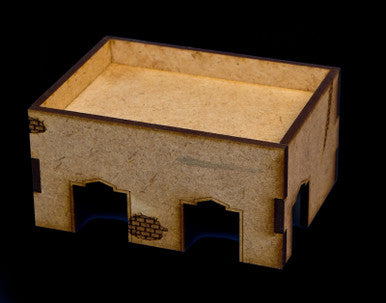 Middle East One Story Building With Removable Roof - 20MMDF014-R
