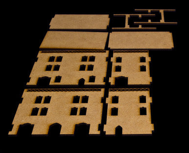 Middle East Three Story Building With Removable Roof - 20MMDF023-R