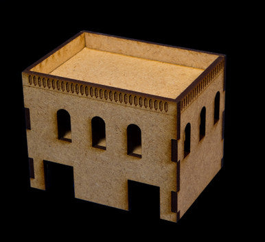 Middle East Two Story Building With Removable Roof - 20MMDF020-R