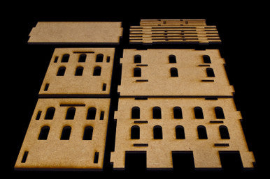 Middle East Three Story Building (MDF) - 15MMDF058