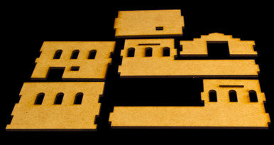 Walled Compound With Removable Roof (MDF) - 15MMDF031-R