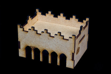 Middle East One Story Building - 28MMDF012