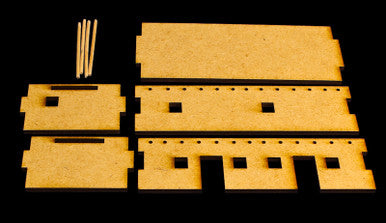 Afghan Style Hovel (MDF) - 15MMDF066