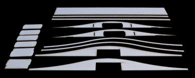Overpass, For crossing over 2 lane road (Matboard) - 285CSS017