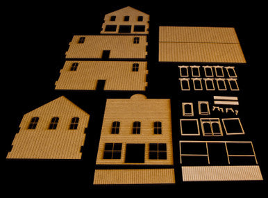 Old West Two Story Building - 28MWEST001