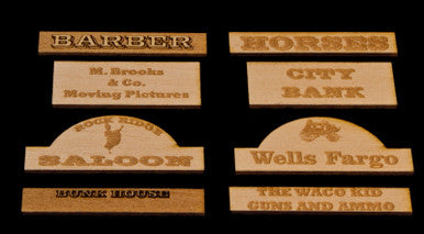 Old West Signs - 28MWEST100