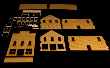 Old West Two Story Building - 28MWEST002