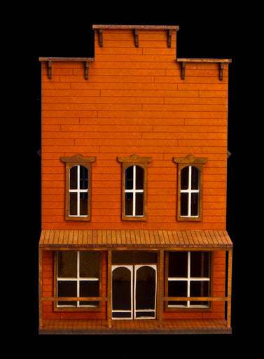 Old West Two Story Building - 28MWEST002