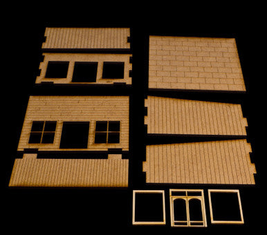 Old West One Story Building - 28MWEST007