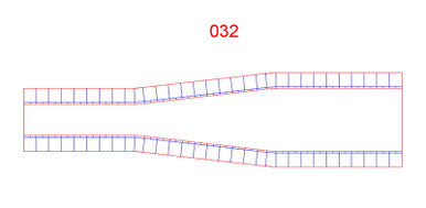 Transition, Single Lane to 2 Lane - 285ROAD032