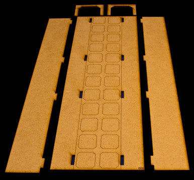 12" Straight Hallway - SPACE006