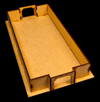 Large Room, Two End Entrances - DUNGEON012