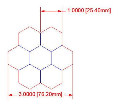Hex Bases, "Circle of 7" - (1")
