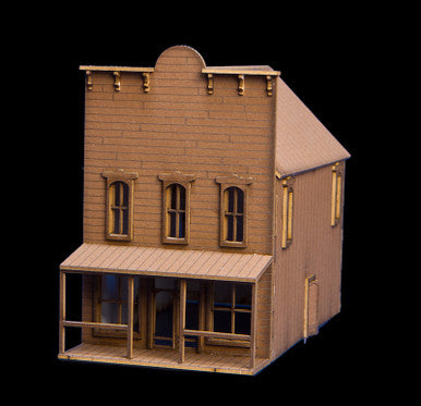 Old West Two Story Building - 15MWEST001