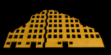 Ruined City Building 2 (MDF) - 20MMDF002