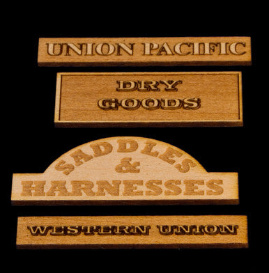 Old West Signs - 15MWEST100