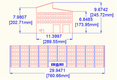 15mm Stalingrad Factory (MDF) - 15MMDF080