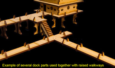 Crusties "T" Intersection Dock Piece - 15MTW030