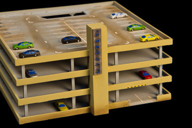 10mm Parking Structure, Middle Floor (Acrylic) - 10MACR082-2