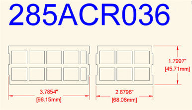 Large Factory Building (Acrylic) - 285ACR036