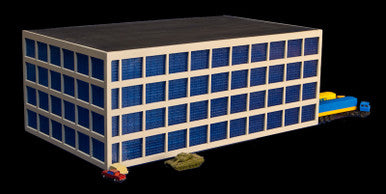 Large Factory Building (Acrylic) - 285ACR033