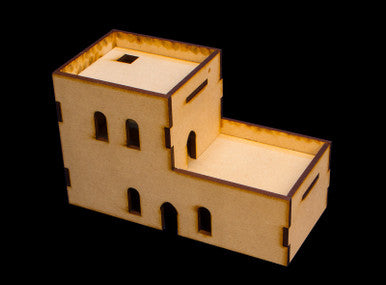 Middle East Two Story Building - 20MMDF120