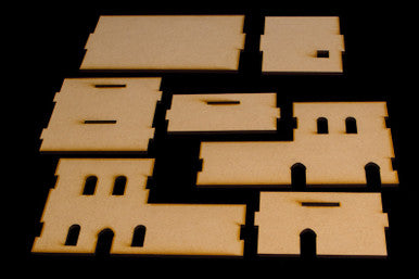 Middle East Two Story Building - 20MMDF121