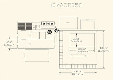 Gas Station (MDF) - 10MMDF050
